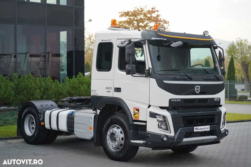 Volvo FMX 420 / RETARDER / 13 LITRI / CABINĂ JOSĂ / I-SHIFT / EURO 6 - 4