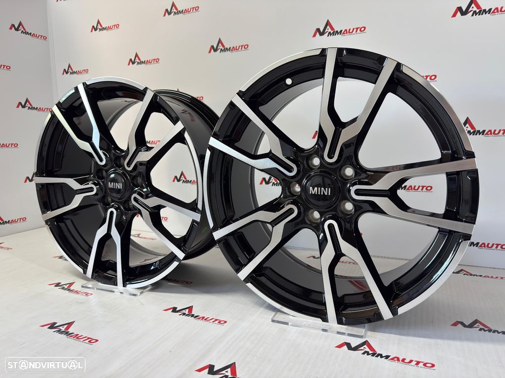 Jantes Look New Mini JCW Preto Polido 18 - 2