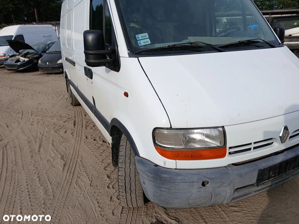 RENAULT MASTER II L2H2 maska pokrywa silnika klapa bagażnika zderzak lampa reflektor pas przedni - 2