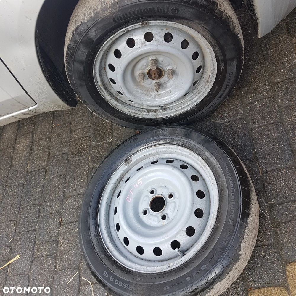 koła felgi felga opona 4 szt toyota yaris I II renault clio modus kangoo 206 partner berlingo combo corsa c meriva 4x100 15 et 45 - 1
