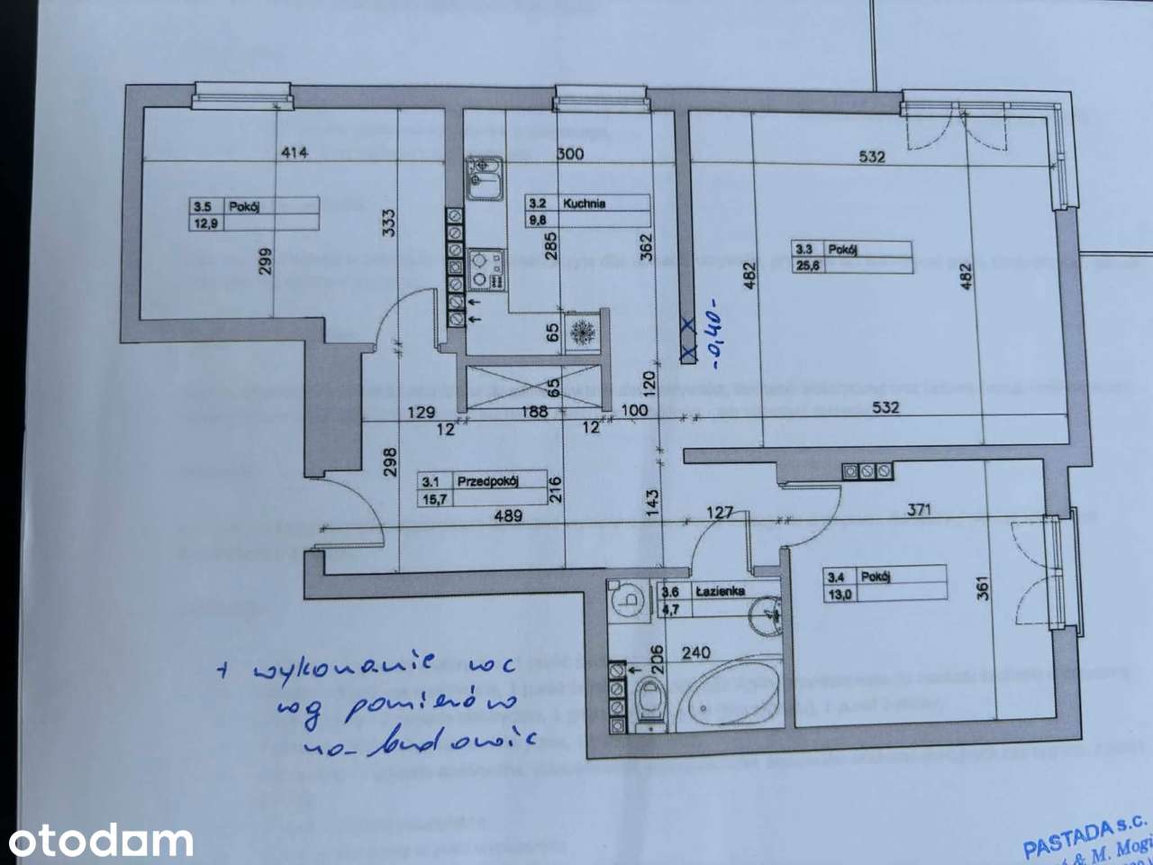 3-pokojowe mieszkanie z windą i miejscem postojowym w hali W CENIE - Pełny obrazek: 2/20