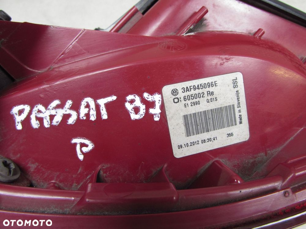 VW PASSAT B7 KOMBI 10-15 LAMPA TYL PRAWA BLOTNIKA 3AF945096 - 15