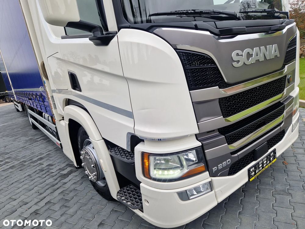 Scania P280 E6 / ZESTAW TANDEM / 120m3 / JAK NOWY / POLSKI SALON - 7