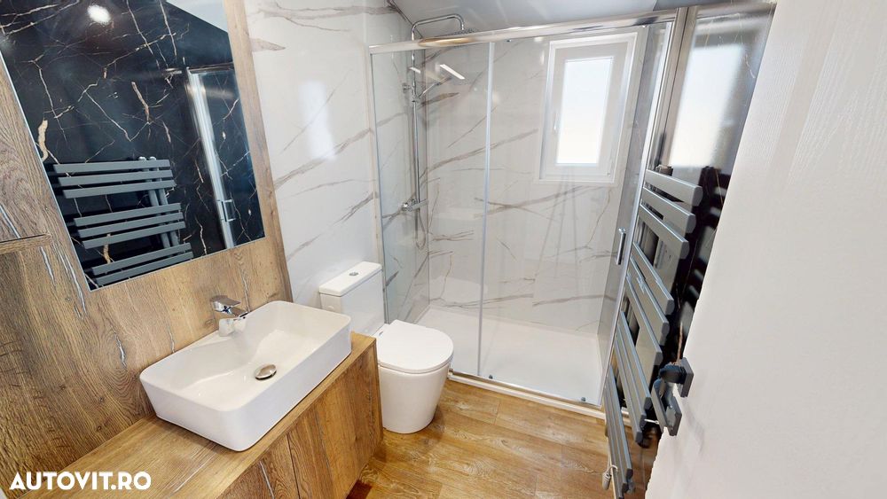 Alta Casă mobilă 4 anotimpuri July nr. 193 | Tâmplărie PVC şi încalzire electrică | 11 x 3.7 m | 1 dormitor şi 1 baie - 9