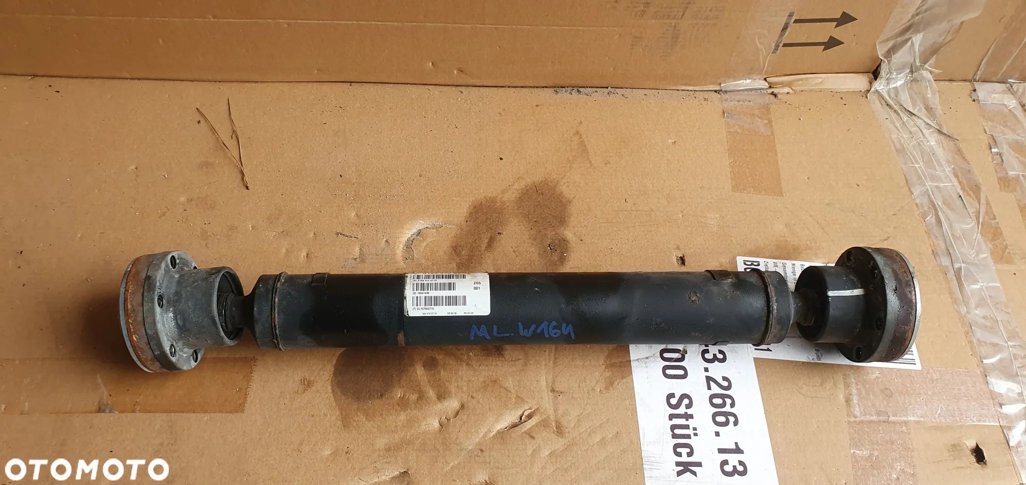 Wał napędowy przedni krótki Mercedes ML W164 3.0 CDI A1644100701 - 1