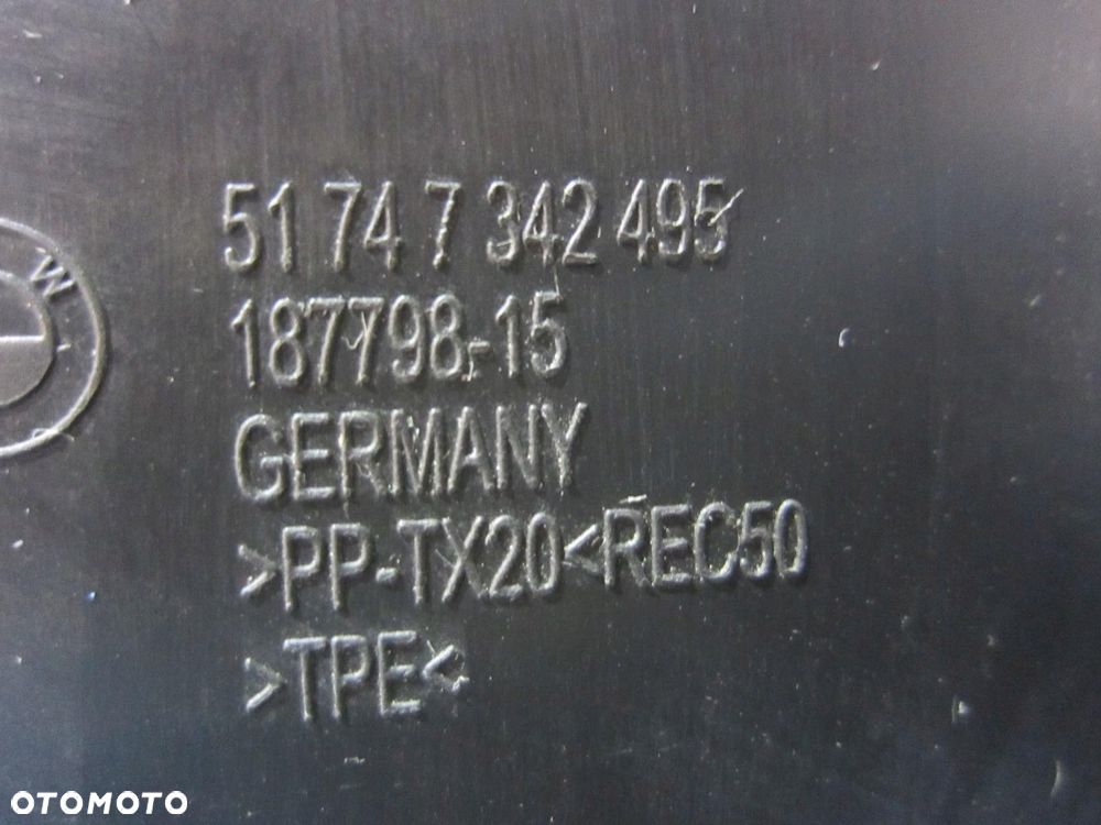 BMW X1 F48 CHŁODNICA WODY DODATKOWA WLOT 7342495 7634565 KANAŁ 17117634565 - 6