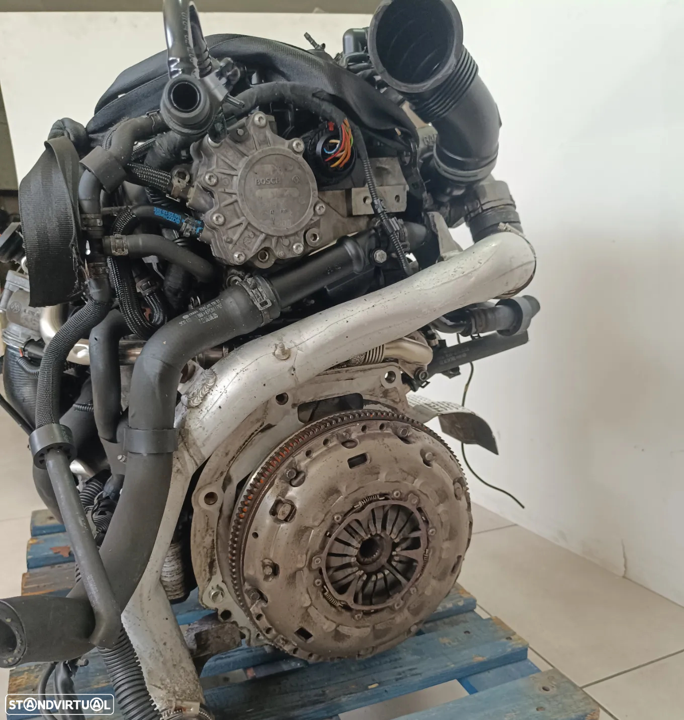 motor Golf V 2.0tdi 170cv BMN- seat leon FR - caixa velocidades 6v ref: JMA - 4