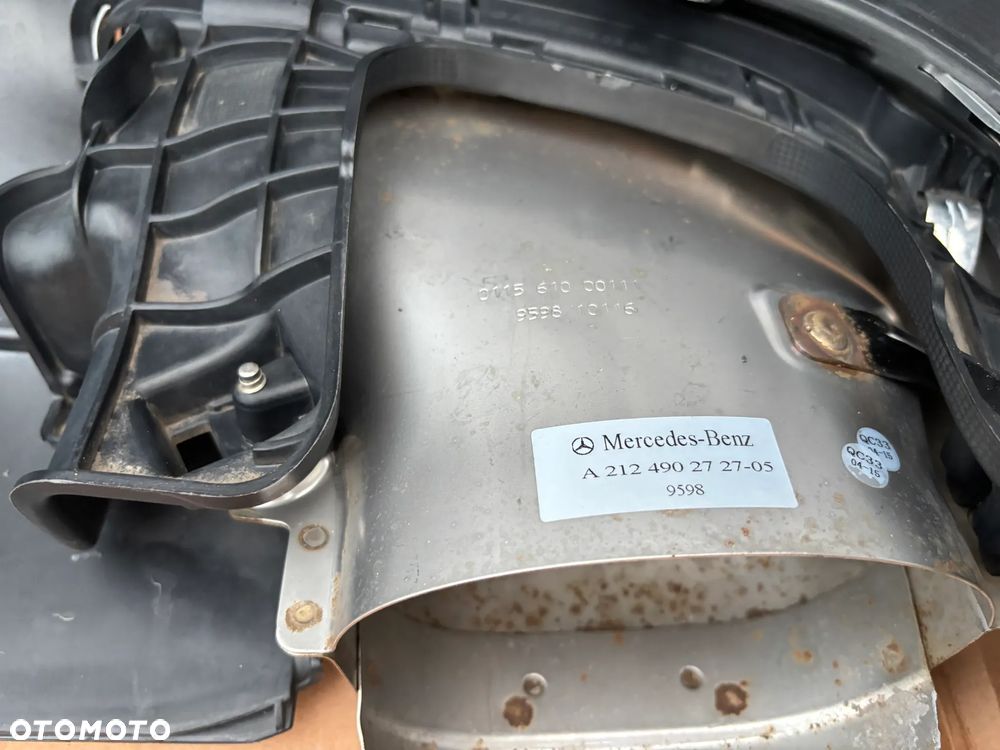 MERCEDES GLE W166 W292 A292 292 AMG ORYGINALNY ZDERZAK TYLNY  POD PDC DYFUZOR CHROM WERSJA BEZ HAKA  A2928851425 A2124902827 A2124902727 - 16