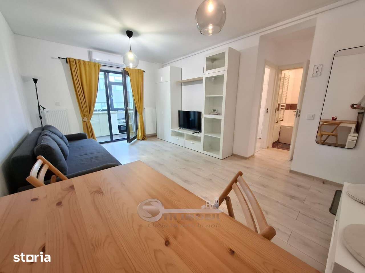 Apartament de inchiriat Valea Lupului, 2 camere, bloc 2022, parcare in — fotografia 2