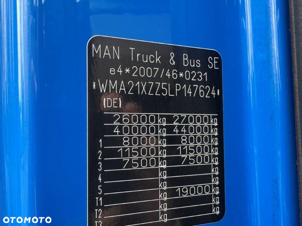 MAN 26.470 6x2 BDF RAMA DO ZABUDOWY. - 17