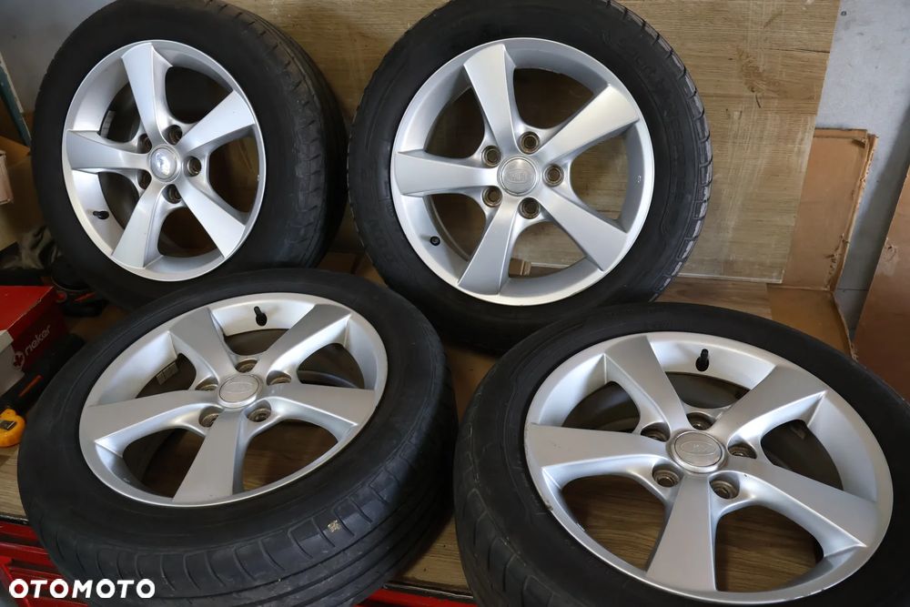 KIA CEED I MAZDA 3 5 6 03-14 KOŁA OPONY LETNIE FELGI ALUMINIOWE ALUFELGI 205 55 16 - 1