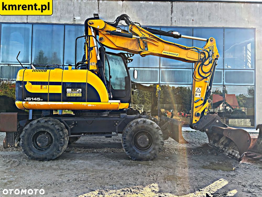 JCB JS 145 W KOPARKA KOŁOWA 2011R. | JS 130 160 313 315 CAT KOMATSU PW 140 - 2