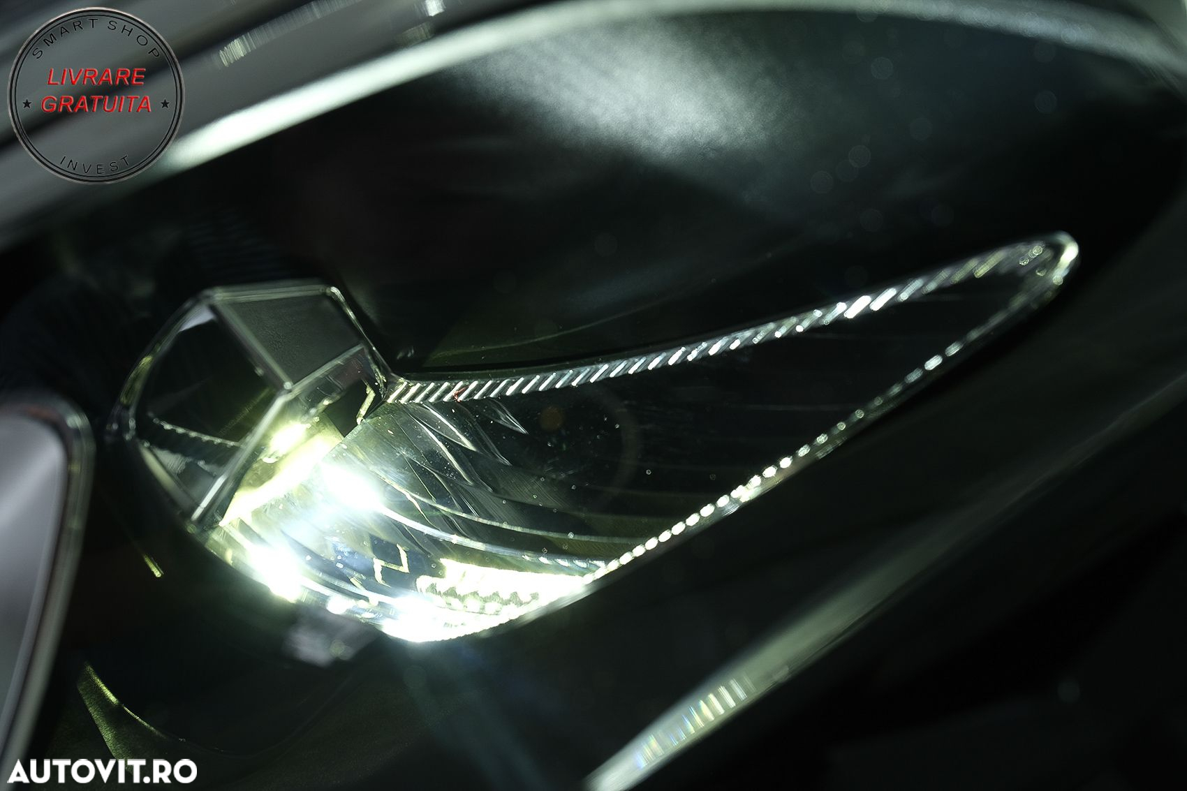 Faruri Full LED Mercedes A-Class W176 (2012-2018) doar pentru Halogen- livrare gratuita - 9