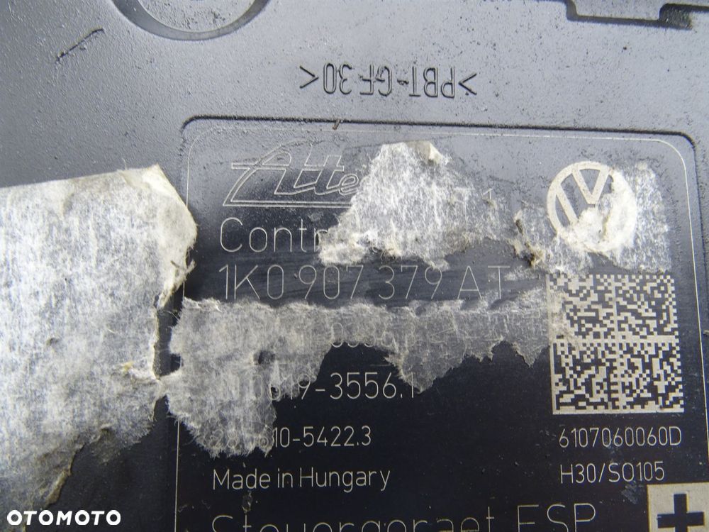 Pompa hamulcowa abs sterownik esp 1k0907379at vw scirocco iii 1k8 - 6