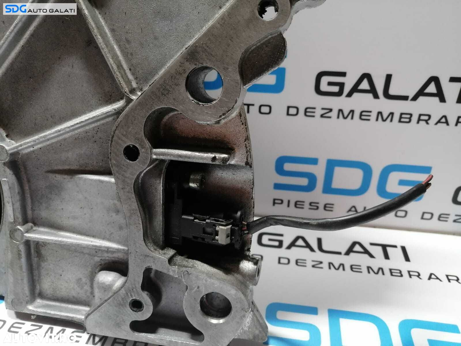 Capac cu Senzor Pozitie Vibrochen Arbore Cotit BMW Seria 1 E81 E82 E87 E88 118 120 2.0 D N47 2007 - 2013 Cod 1114781069503 14795910 7810695 - 3