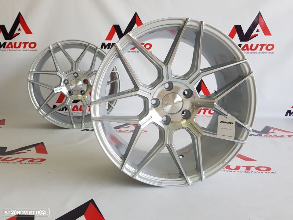Jantes Veemann V-FS38 Machined Silver 18 (BMW) - 5