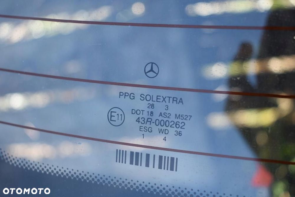 MERCEDES W211 Klapa Tylna Kombi 723 Niebieska Szyba - 9