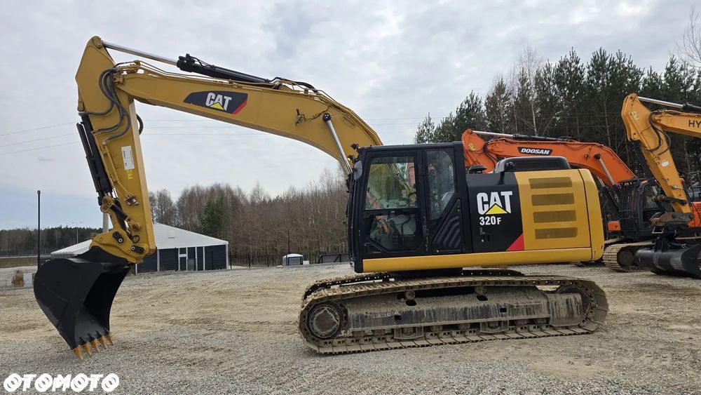 Caterpillar 320 FL tok 2017 kamery 360 stan wzorowy klepka 700mm koparka gąsienicowa 22 tony 122kW - 9