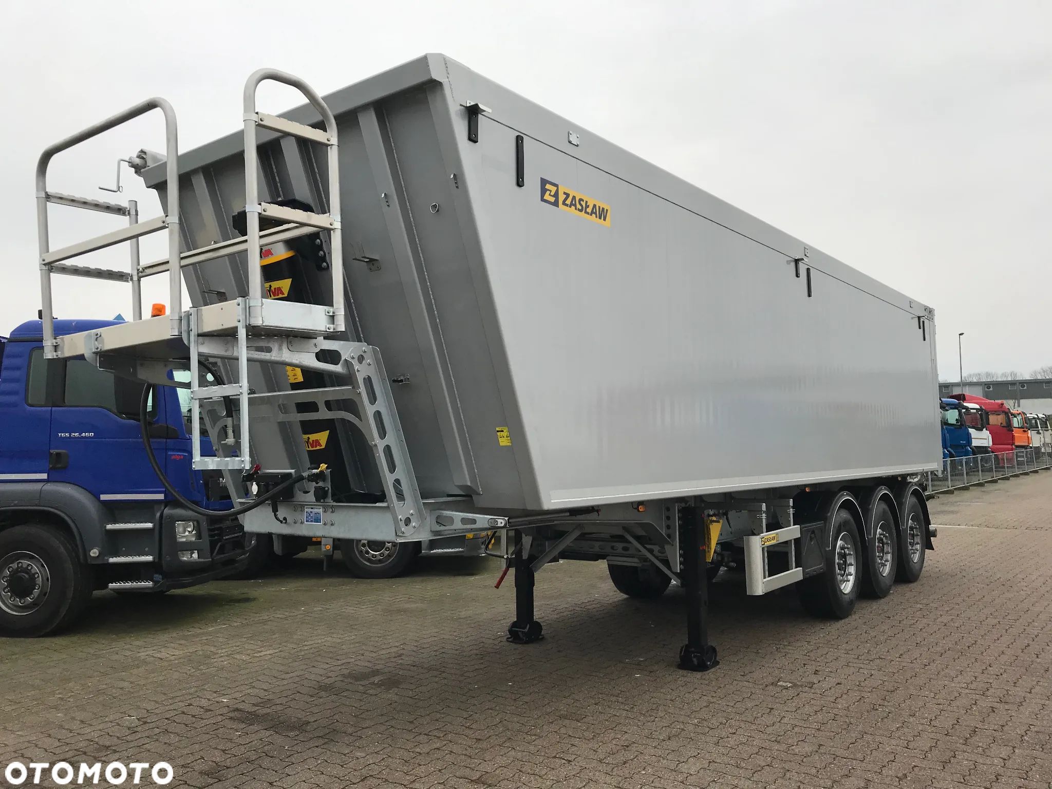 Zaslaw Wywrotka Aluminiowa 51m3 Klapo-Drzwi - 1