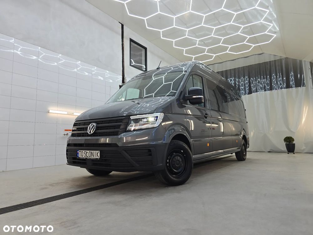 Volkswagen CRAFTER 4 MOTION AUTOMAT-8 Bie TDI 177KM Długi 7-OSOBOWY BOGATA OPCJA WYPOSAŻENIA NAVI KAMERA COFANIA FUL LED LAKIER METALIZOWANY FOTEL KIEROWCY PNEŁMATYCZNY Z MASAZEM SALON PL STAN NOWY NOWY NOWY - 10