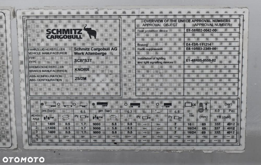 Schmitz Cargobull SCB - 10