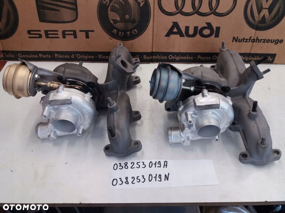TURBOSPRĘŻARKA TURBINA AUDI A3 OCTAVIA GOLF 1.9TDI - 1
