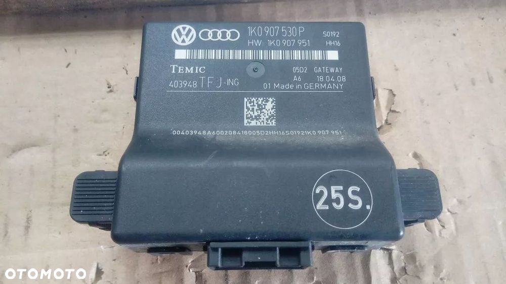MODUŁ GATEWAY VW AUDI SEAT SKODA 1K0907530P - 2