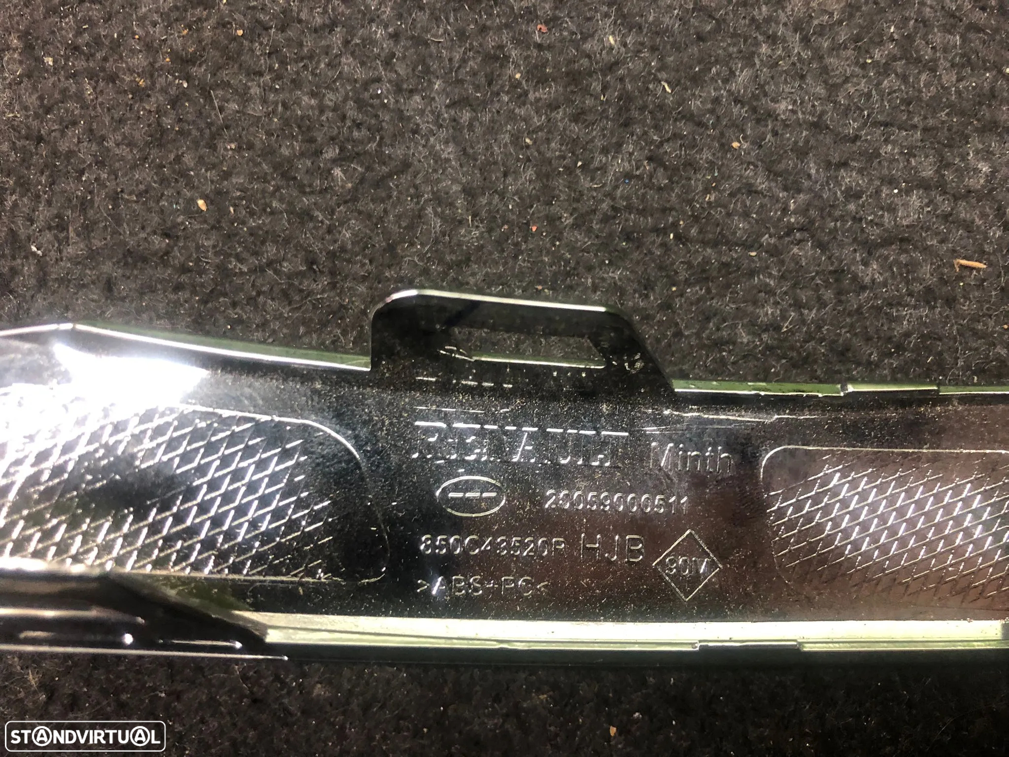 RENAULT CAPTUR II FRISO CROMADO PARA CHOQUES TRAS - Z434 - 7