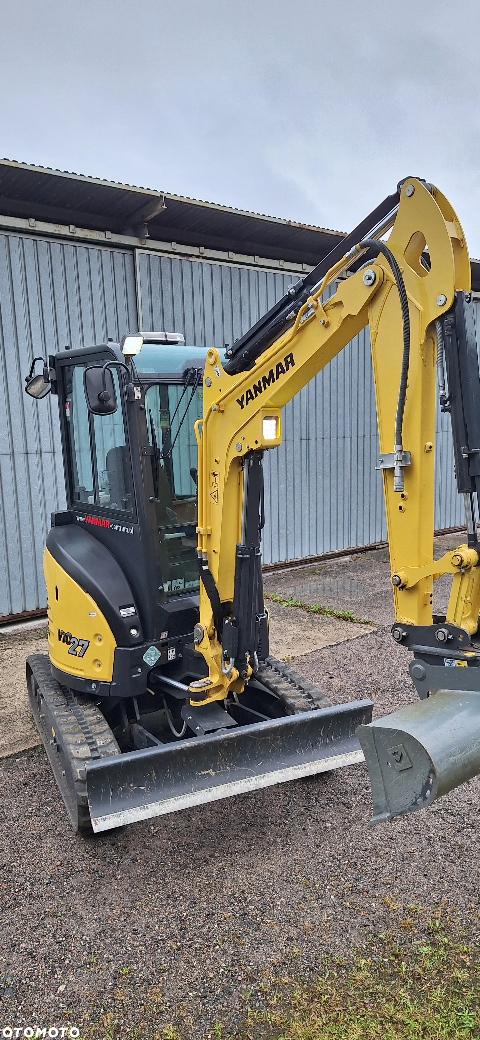 Mini koparka YANMAR VIO27-6 Szybkozłącze, pakiet 3 łyżek