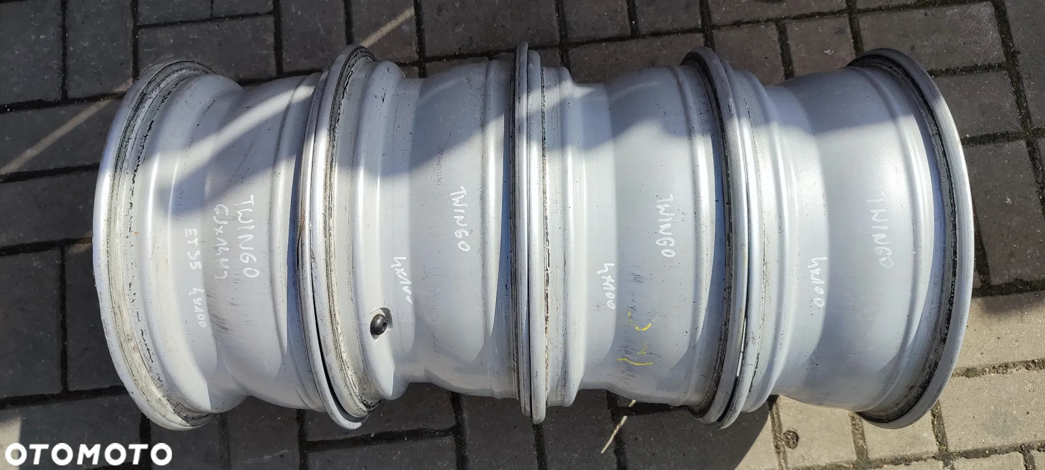 FELGI ALUMINIOWE 4x100 6Jx14 CALI ET 35 DEZENT TOYOTA NISSAN RENAULT DACIA VW KOMPLET 4 SZTUKI - 11