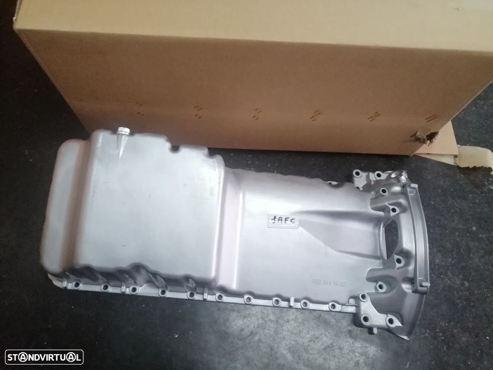 Carter do motor OM602 de 5 cilindros Mercedes 190 W201 e W124 2.5 Diesel 6020141902 NOVO - 1