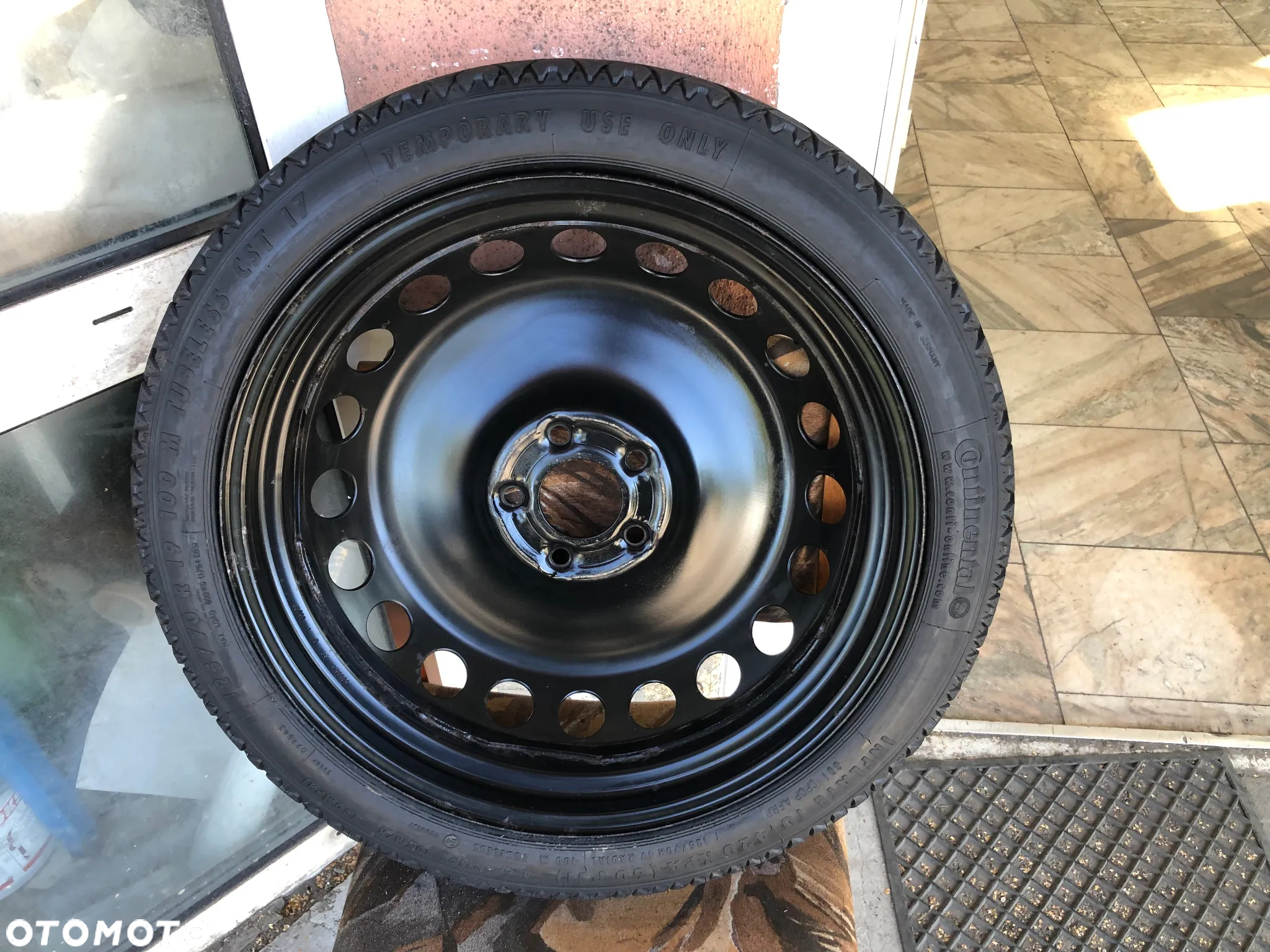 Koło Zapasowe Dojazdowe 125/70 R19 5x112 66,5MM ET:29 Audi A4 B8 A5 8K0601027 - Gwarancja Wysyłka - 2