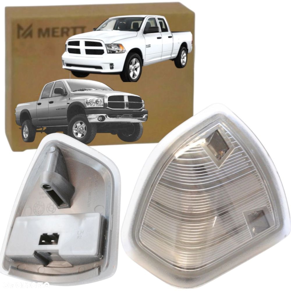 KIERUNKOWSKAZY MIGACZE BOCZNE W LUSTERKU DODGE RAM 2009-2018 PRAWY LEWY - 9