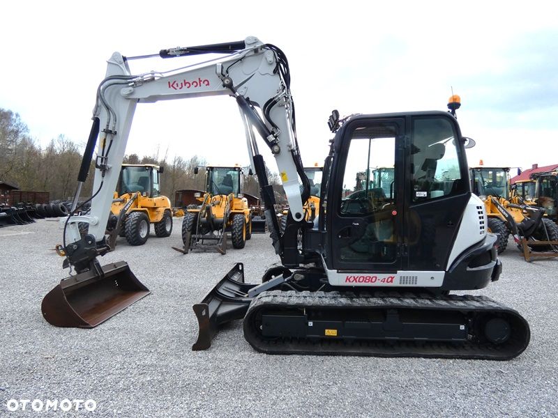 Kubota KX080-4& z Niemiec / 4.823mtg / Super Stan / - 5