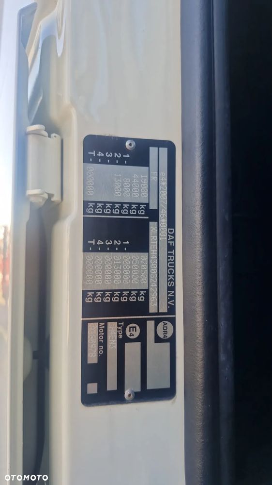 DAF XF 480 / KLIMA POSTOJOWA  / OPONY 100% - 37