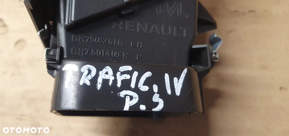 Kratka nawiewu powietrza prawa Renault Trafic IV 687508261R 687601409R - 7