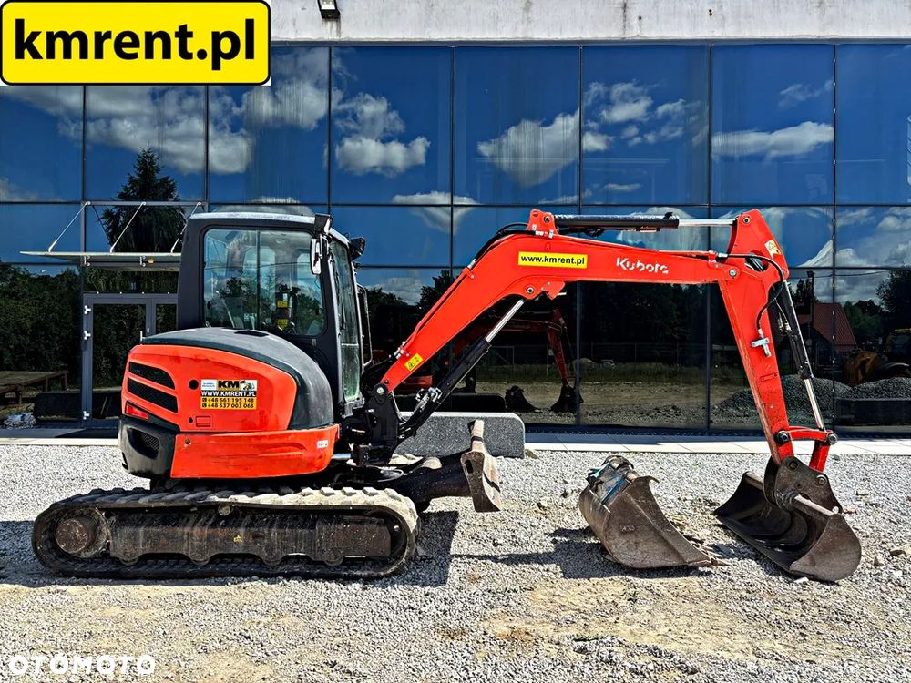 Kubota U48-4 MINI-KOPARKA 2020R MTH: 2624 | WACKER NEUSON U48-4, TAKEUCHI TB153FR, YANMAR VIO50-6A, JCB 48Z-1, JCB 50Z-2, CATERPILLAR 305.5E2 CR - 4