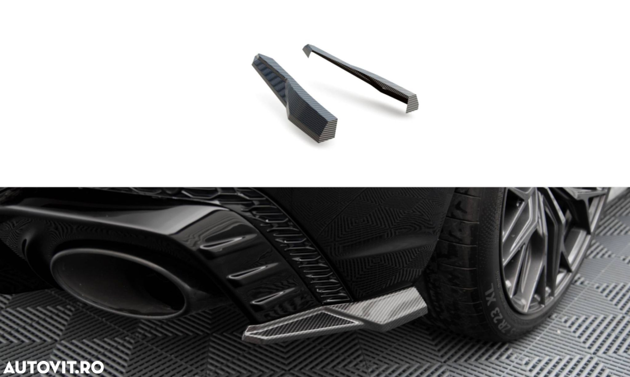 Pachet Exterior Prelungiri compatibil cu Audi RSQ8 Maxton Design Carbon - 19
