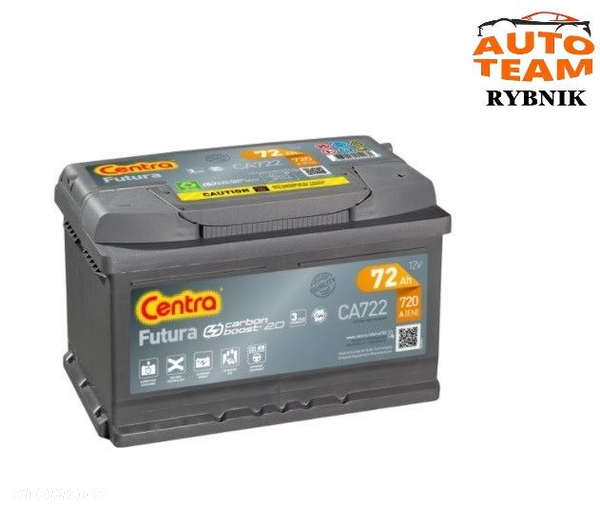 Akumulator Centra Futura 72Ah 3l. gwar+assistance