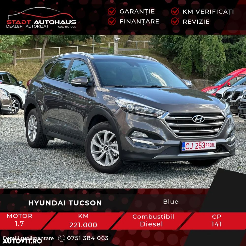 Hyundai Tucson blue 1.7 CRDi 2WD DCT Passion Plus - 2