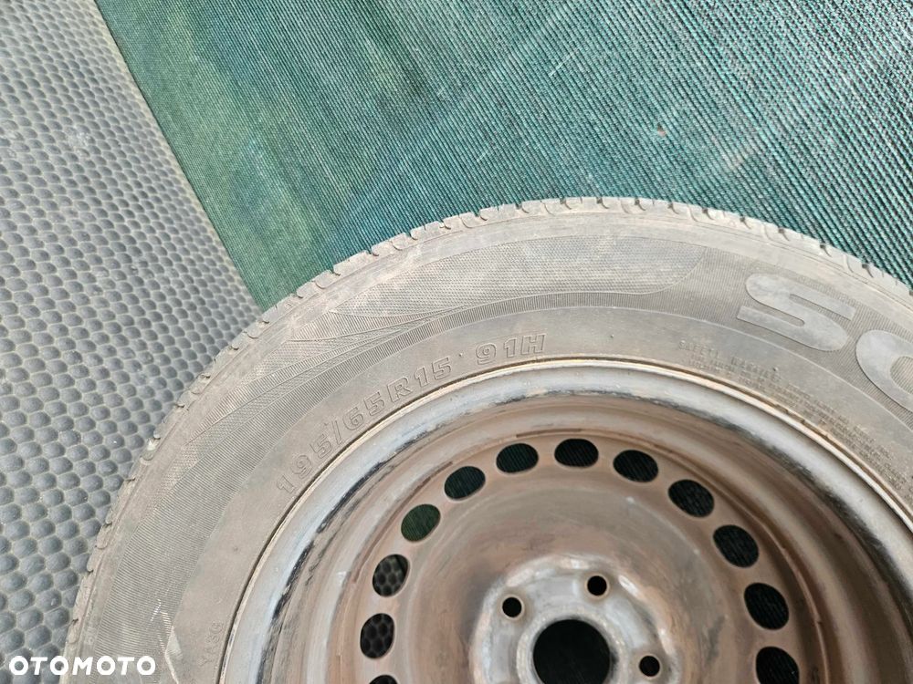 Koło 8D0601027 Felga Blaszak Zapasowe Zapasówka R15 5x112 6J ET45 195/65 VW Passat B5 Audi A4 B6 Skoda Seat - 25