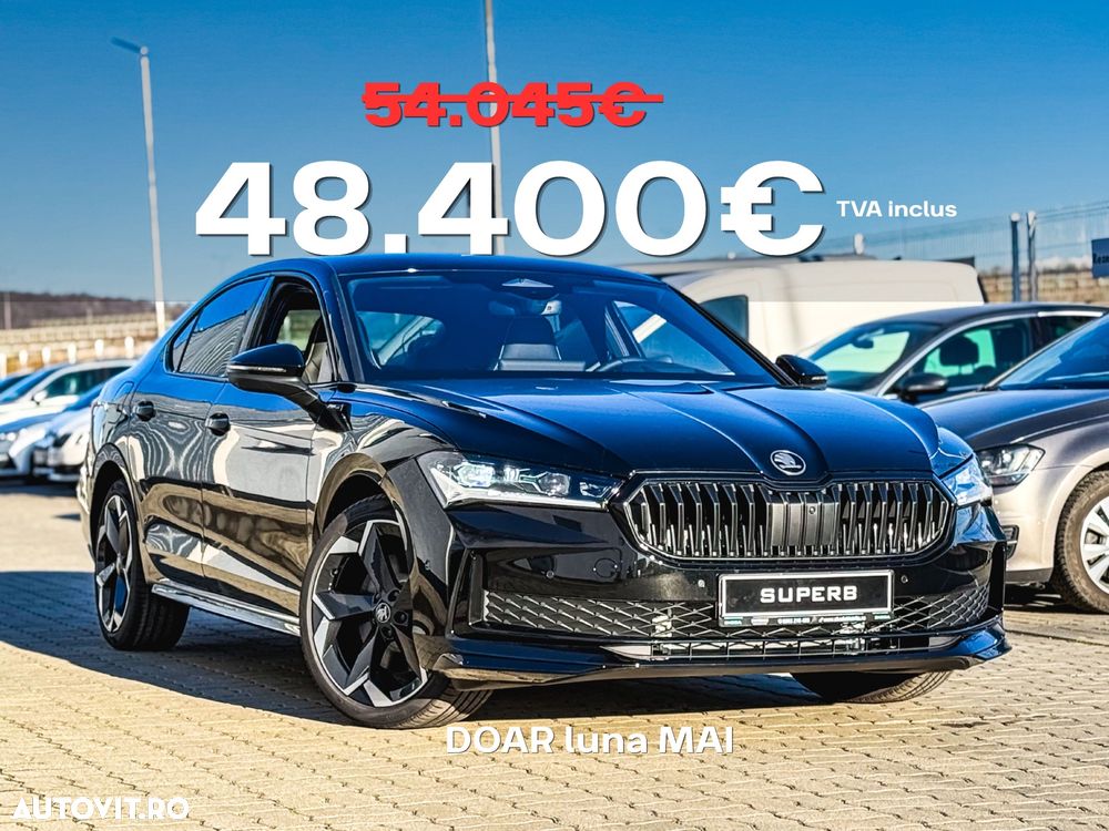 Skoda Superb 2.0 TDI 193 CP 4x4 DSG Sportline - 1