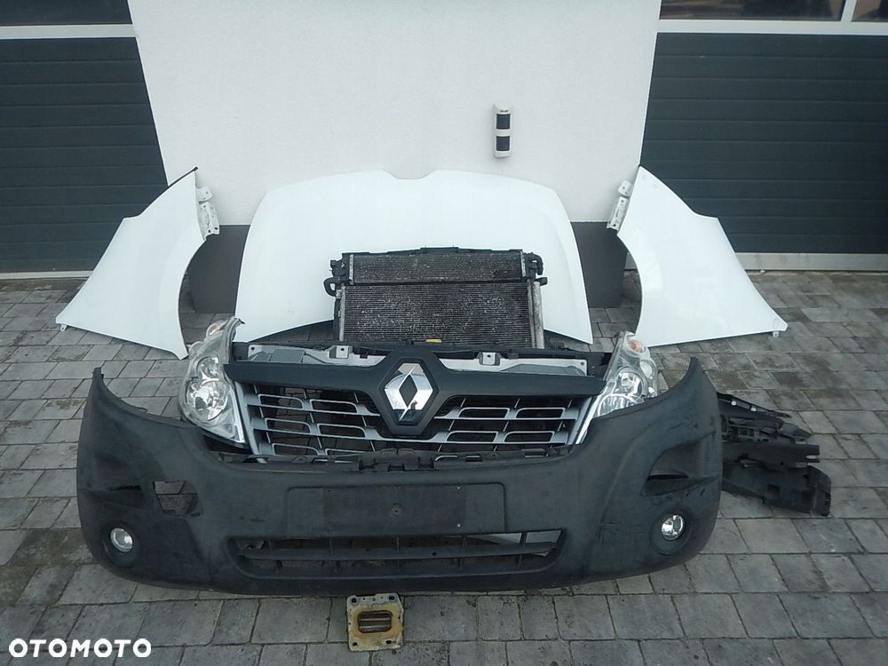 KOMPLETNY PRZOD MASKA ZDERZAK BLOTNIKI LAMPY PAS RENAULT MASTER III 2016-19 - 1