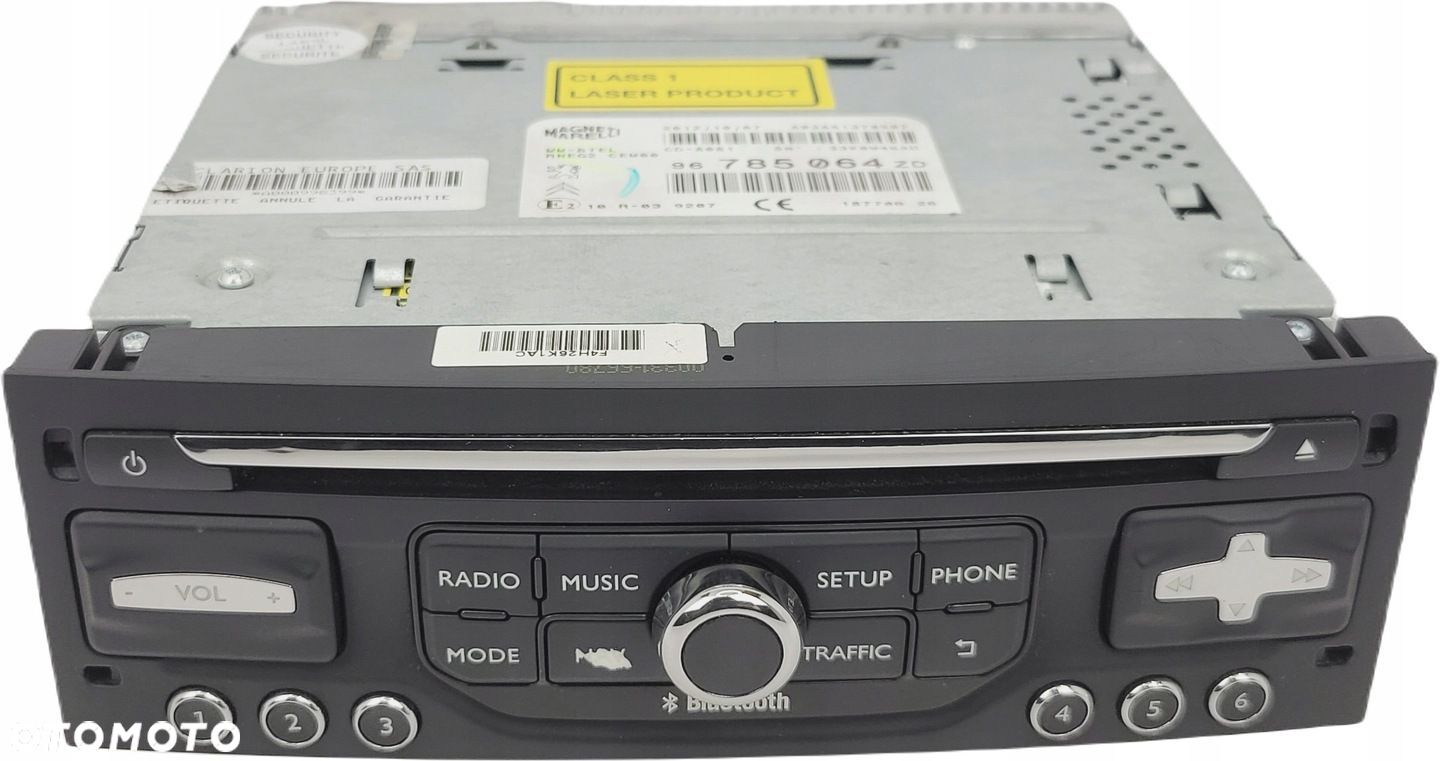 CITROEN C5 III X7 LIFT RADIO NAWIGACJA NAVI RNEG2 RT6 96785064ZD - 1