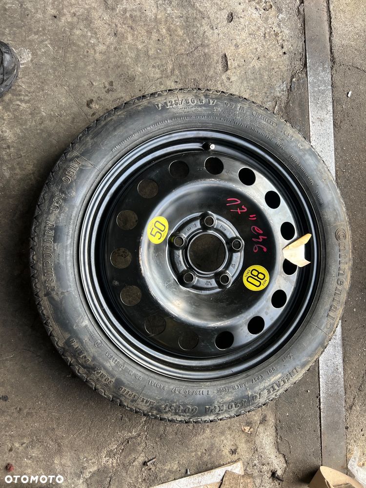 KOŁO DOJAZDOWE ZAPASOWE DOJAZDÓWKA 17” BMW E46 - 1