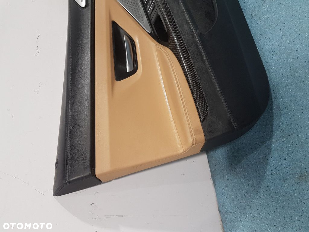 TAPICERKA DRZWI PRZÓD LEWE 105083580C BMW M6 F06 - 5