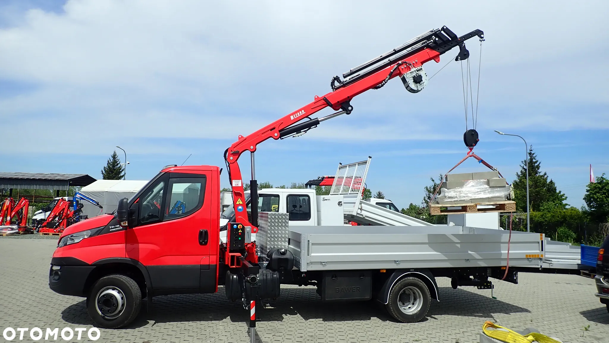 Iveco 35s16 HDS żuraw do okien, szkła, płyt - 11