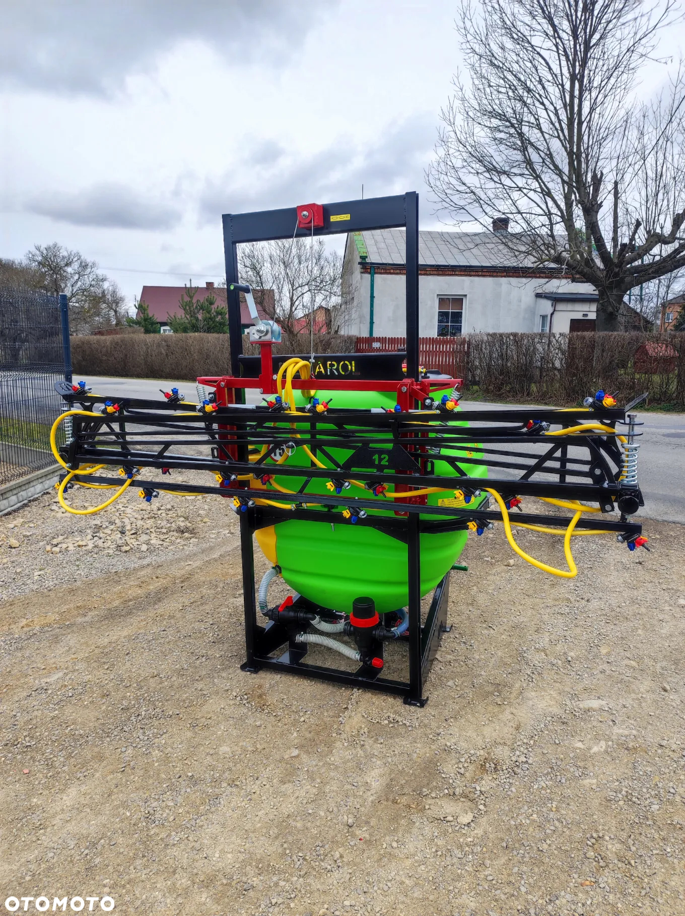 OPRYSKIWACZ POLOWY ZAWIESZANY DEMAROL 200/ 300/ 400/ 600/ 800/ 1000l lanca 8/10/12/15m model CYKLON SOKÓŁ lub SZOGUN - 10