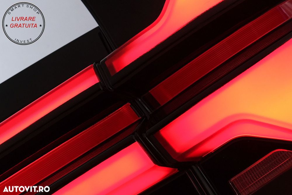 Stopuri LED BMW X5 E70 (2007-2013) Light Bar Upgrade la G05 LCI Design- livrare gratuita - 19