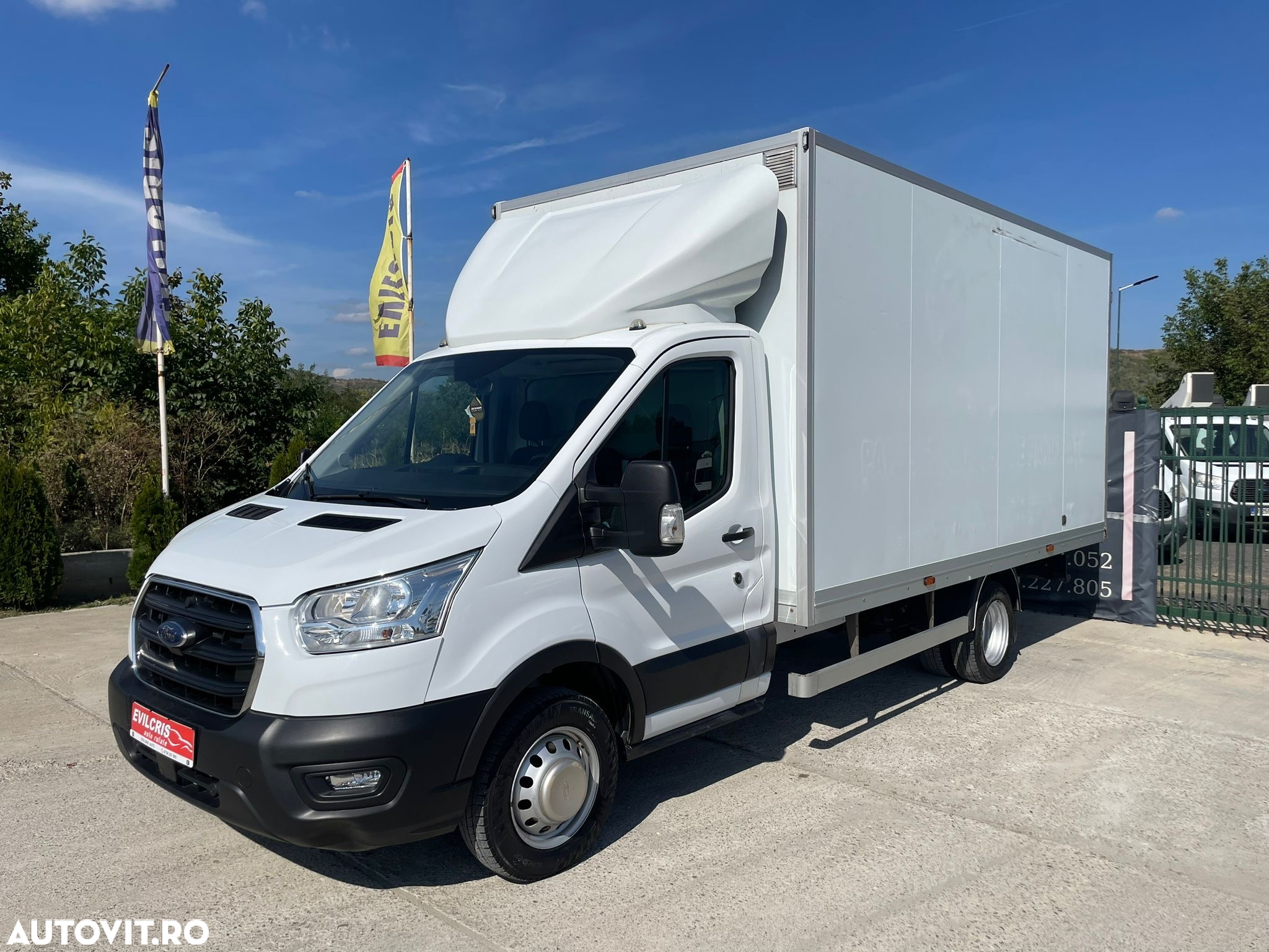 Ford Transit BOX 10 EUROPALETI AXA DUBLA SPATE - 6